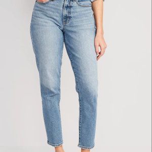 Old Navy Curvy High-Waisted OG Straight Ankle Jeans for Women